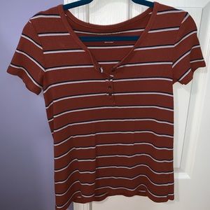 American Eagle Stripped Shirt